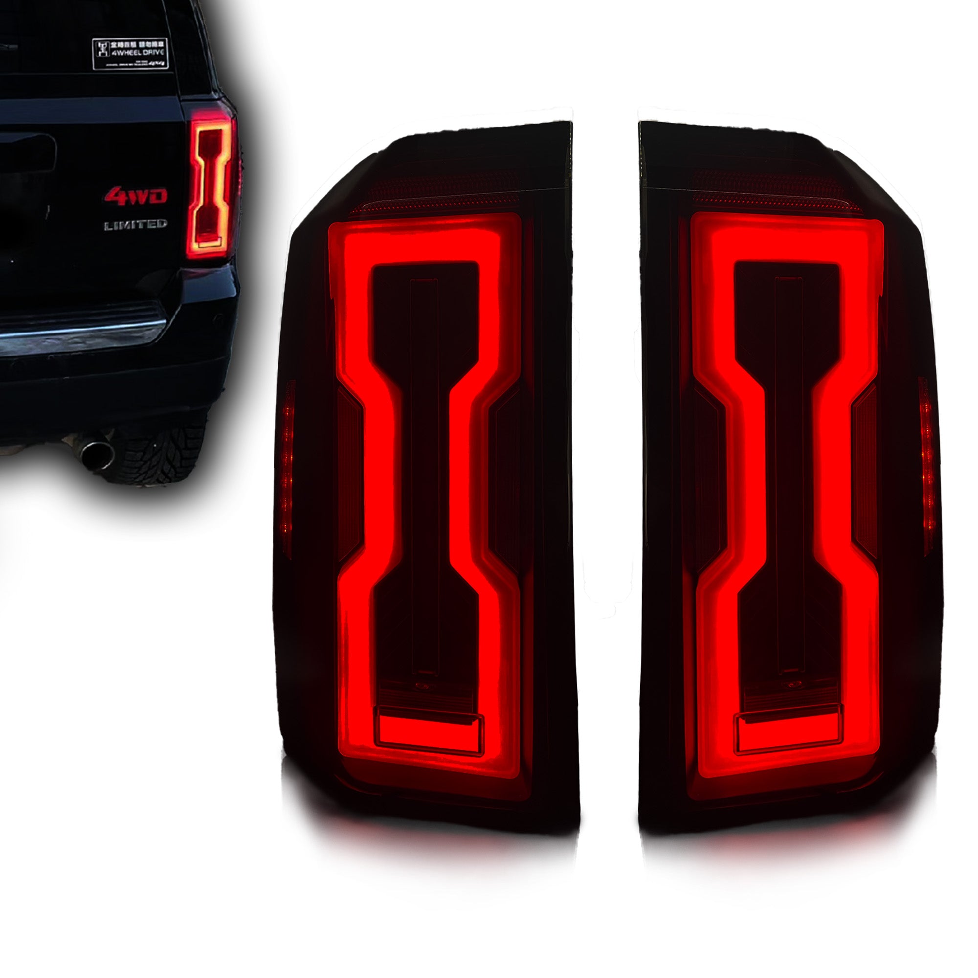 Tail Lights for 2008-2017 Jeep Patriot Accessories Taillight LED Optimized