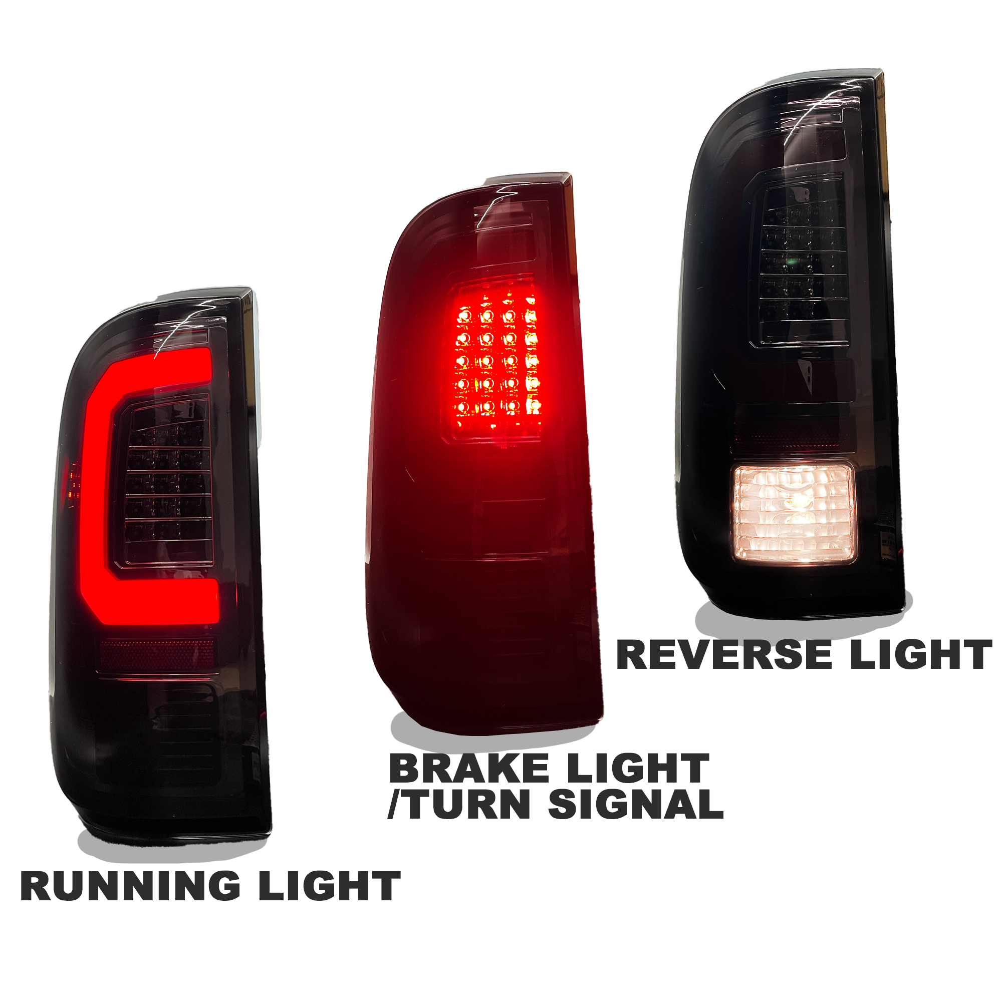 Tail Lights for 2008-2016 Ford F250 F350 F450 Super Duty